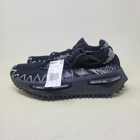Adidas NMD S1 KNIT x Neighborhood Sneakers Men\'s 9 Black Bone White ID4854 main image 5